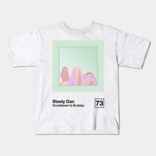 Countdown To Ecstasy / Minimalist Style Graphic Artwork Design Kids T-Shirt